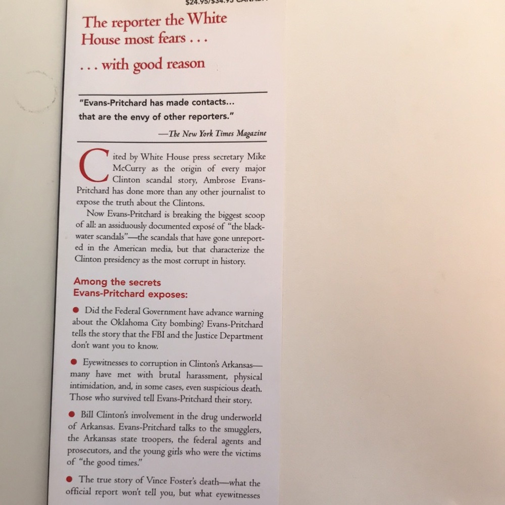 Bill Clinton Book - Picture 3 of 4